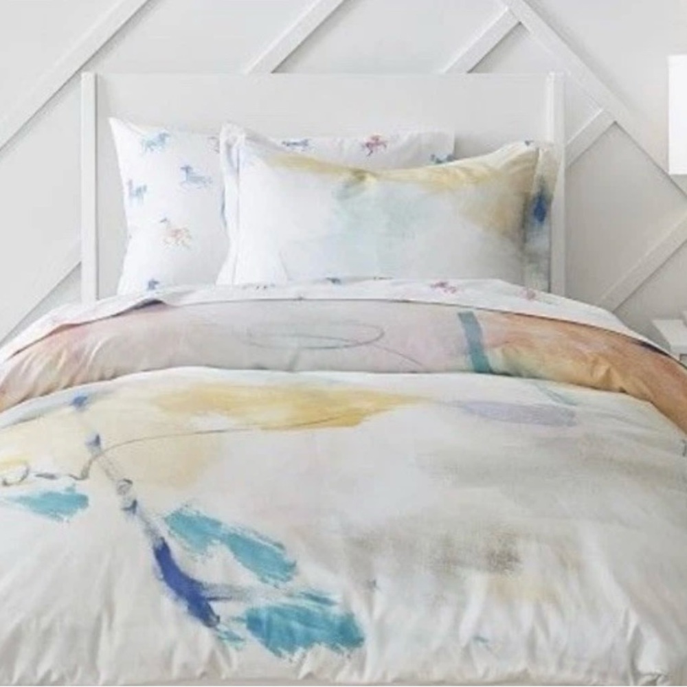 West Elm Queen/Full Duvet Set